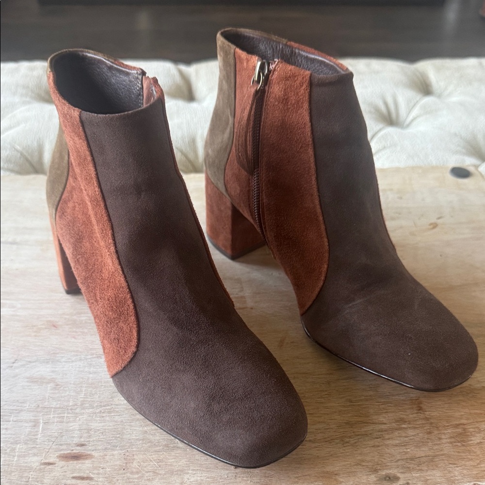 Matisse Brown and Tan Ankle Women’s 8 Boots